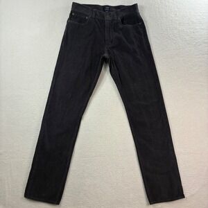 J Crew Corduroy Pants Mens 29x32 Gray Sutton Straight Leg Preppy Cotton Casual